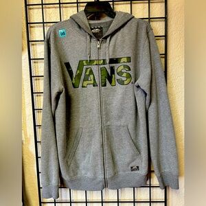 VANS ZIP UP HOODIE